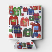 lelijke kerstzweten blikjeskoeler (Achterkant)