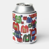 lelijke kerstzweten blikjeskoeler (Blikje Achterkant)