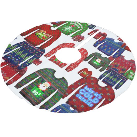 lelijke kerstzweten kerstboom rok (Gekanteld)