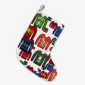 lelijke kerstzweten kleine kerstsok (Voorkant (Hangend))