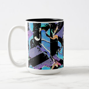 Lelijke koffiemok tweekleurige koffiemok