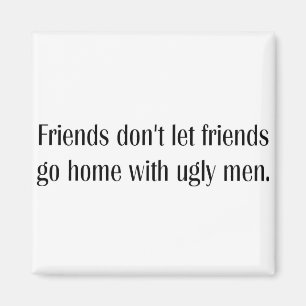 Lelijke mannen. magneet