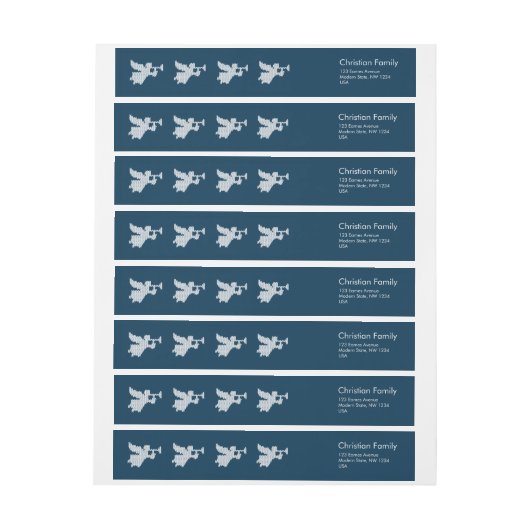 Lelijke Merry Christmas Trui gebreide engelen reli (Vel)