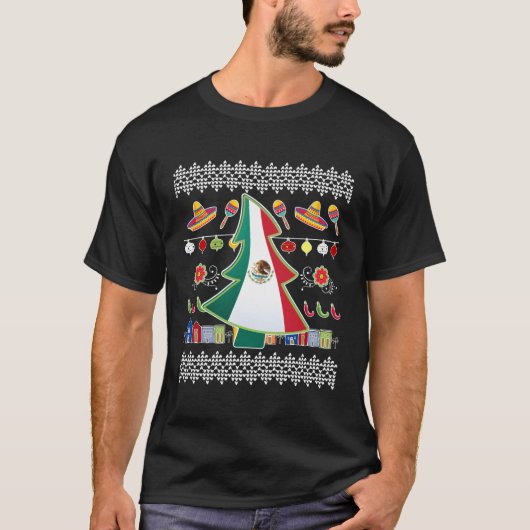 Lelijke Mexicaanse stijl T-shirt (Voorkant)