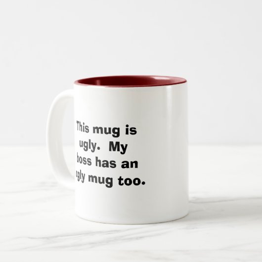 Lelijke Mok (Voorkant links)