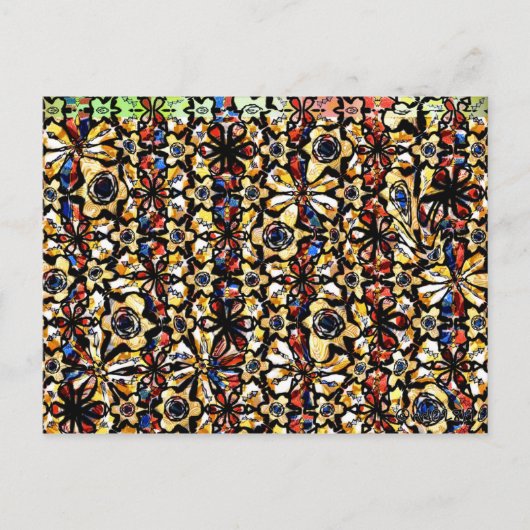 lelijke muur briefkaart (Voorkant)