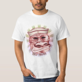 Lelijke pin-up verpleegkundige t-shirt