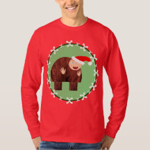 Lelijke Quasimodo Kersttrui T-shirt