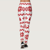 Lelijke rode kerst Leggings (Achterkant)