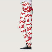 Lelijke rode kerst Leggings (Links)