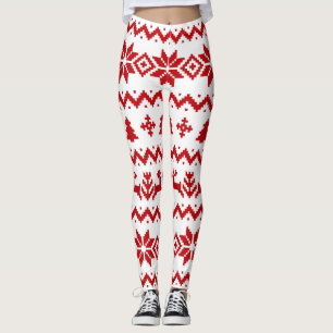Lelijke rode kerst Leggings