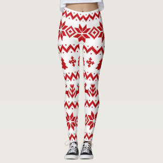 Lelijke rode kerst Leggings