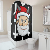 lelijke schildpad santa claus douchegordijn (In situ)