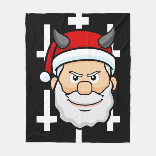 lelijke schildpad santa claus fleece deken (Voorkant)