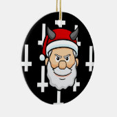 lelijke schildpad santa claus keramisch ornament (Rechts)