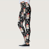 lelijke schildpad santa claus leggings (Links)