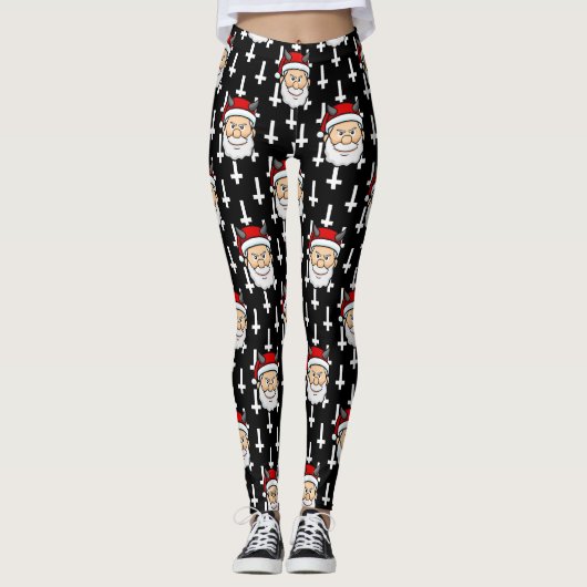 lelijke schildpad santa claus leggings (Voorkant)