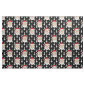 lelijke schildpad santa claus stof (Fat Quarter)