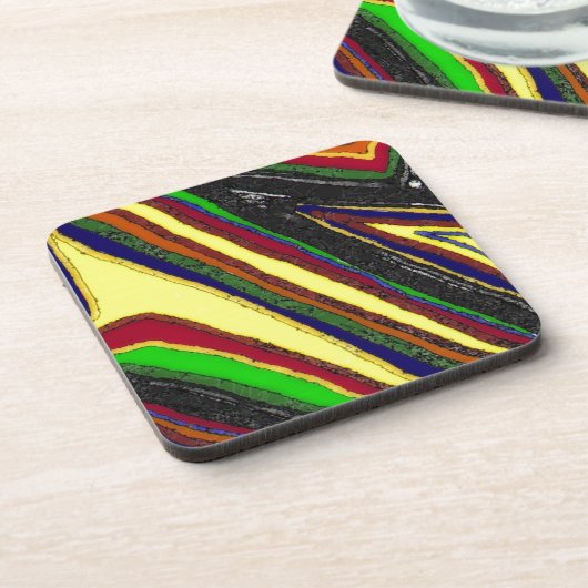 lelijke stok bier onderzetter (Linkerzijde)