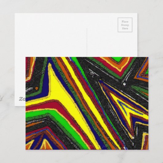 lelijke stok briefkaart (Voorkant / Achterkant)