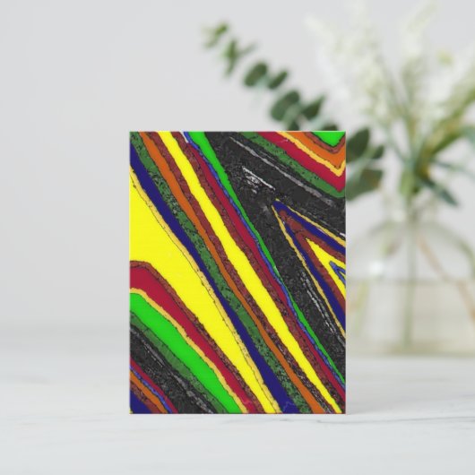 lelijke stok briefkaart (Staand voorkant)