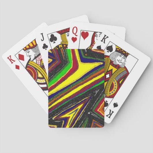 lelijke stok pokerkaarten (Achterkant)