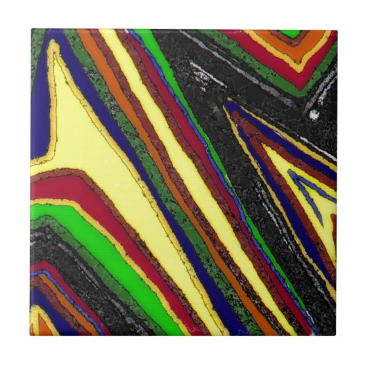 lelijke stok tegeltje (Voorkant)