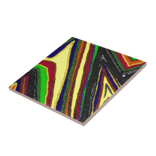 lelijke stok tegeltje (Zijkant)