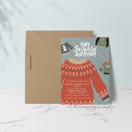 Lelijke Sweata Weatha Party uitnodiging