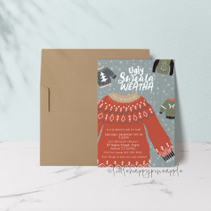 Lelijke Sweata Weatha Party uitnodiging