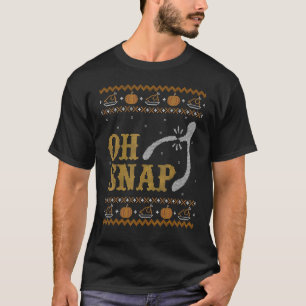 Lelijke Thanksgiving Sweater Oh Snap Wish T-shirt