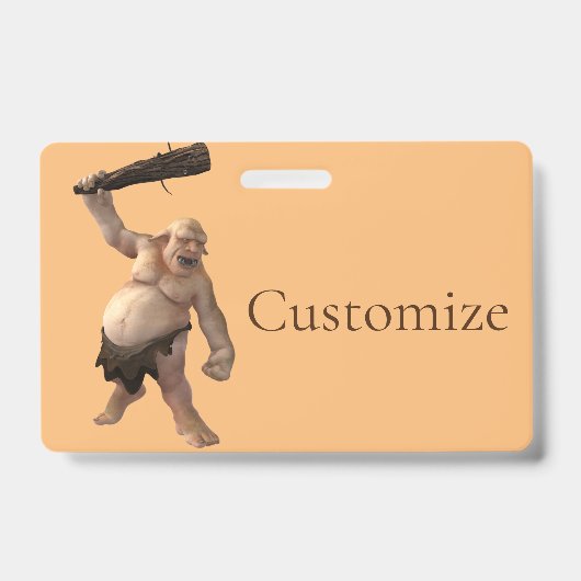 Lelijke Troll Thunder_Cove Badge (Voorzijde)