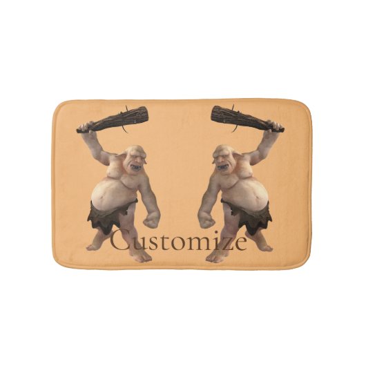 Lelijke Troll Thunder_Cove Badmat (Voorkant)