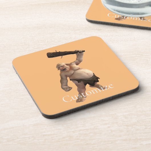 Lelijke Troll Thunder_Cove Bier Onderzetter (Linkerzijde)