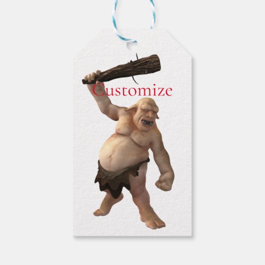 Lelijke Troll Thunder_Cove Cadeaulabel (Achterkant)