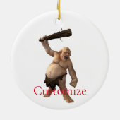 Lelijke Troll Thunder_Cove Keramisch Ornament (Achterkant)