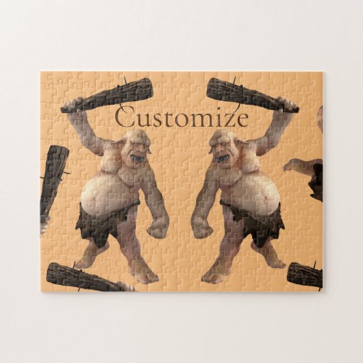 Lelijke Troll Thunder_Cove Legpuzzel (Horizontaal)