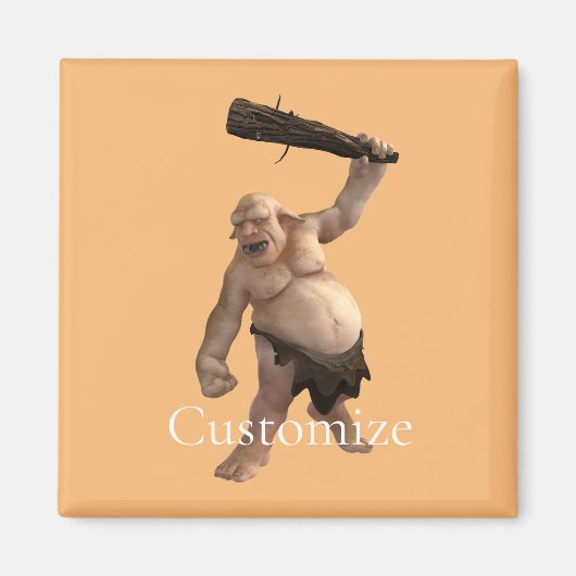 Lelijke Troll Thunder_Cove Magneet (Voorkant)