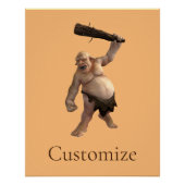 Lelijke Troll Thunder_Cove Perfect Poster (Voorkant)