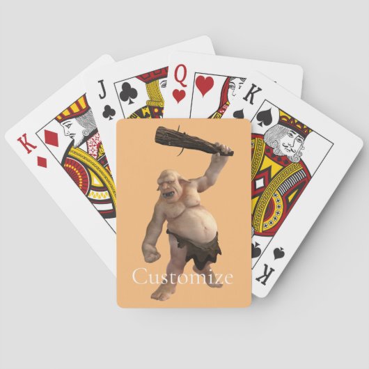 Lelijke Troll Thunder_Cove Pokerkaarten (Achterkant)