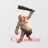 Lelijke Troll Thunder_Cove Raamsticker (Vel)