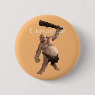 Lelijke Troll Thunder_Cove Ronde Button 5,7 Cm