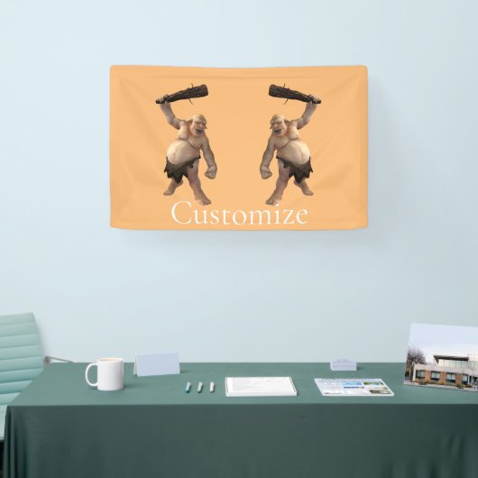 Lelijke Troll Thunder_Cove Spandoek (Beurs)