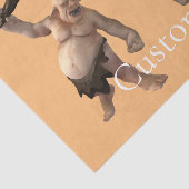 Lelijke Troll Thunder_Cove Tissuepapier (Detail)