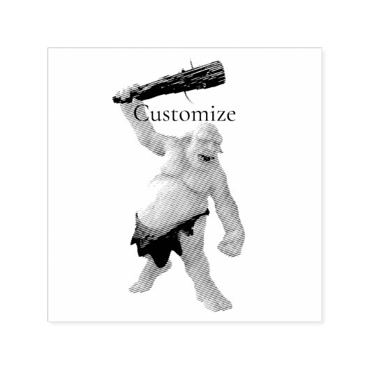 Lelijke Troll Thunder_Cove Zelfinktende Stempel (Design)