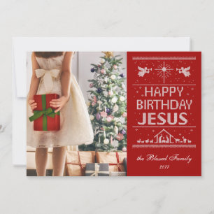 Lelijke trui Fijjere verjaardag Jezus Christelijke