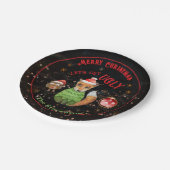 Lelijke trui Fox & Uil vakantie Papieren Bordje (Gekanteld)