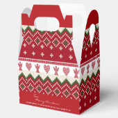 Lelijke trui Gebreide Hygge Angels Harten Kerstmis Bedankdoosjes (Geopend)