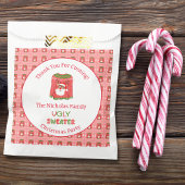 Lelijke trui Grappig Rendier Kerstmis Dank u Bedankzakje