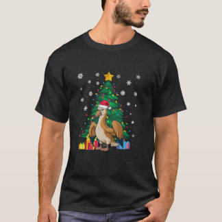 Lelijke Trui Kerstboom Lights Albatross Santa T-shirt